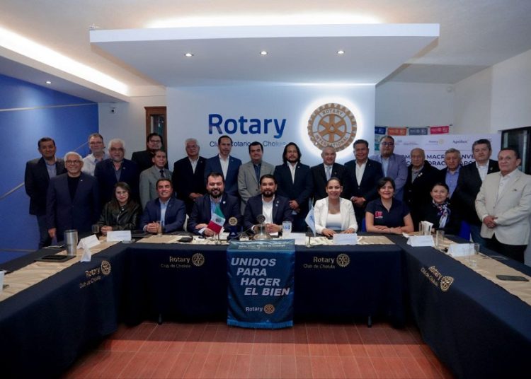 San Andrés Cholula y Club Rotario firman alianza a favor de la comunidad