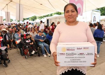 Sedif reporta apoyos históricos a familias poblanas