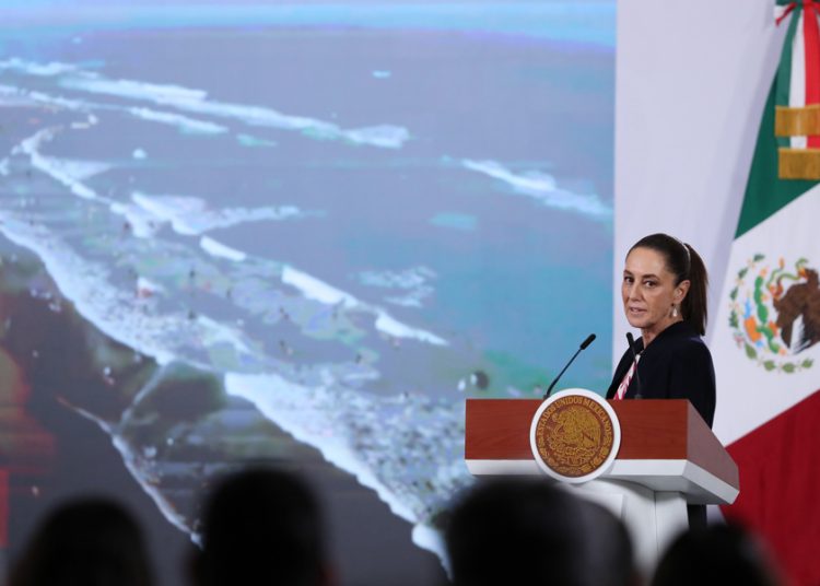 Sheinbaum anuncia Observatorio del Golfo tras derrame