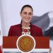 Sheinbaum dice estar «orgullosa» de apoyar a Cuba