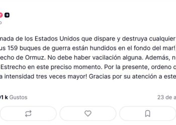 Trump autoriza ataques a barcos sospechosos en Ormuz