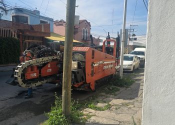 Agua de Puebla construye nueva línea de conducción de agua sulfurosa