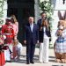 Donald Trump recibe a niños en evento de Pascua
