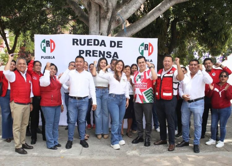 PRI alista denuncias por promoción anticipada de Morena en Puebla