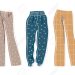 Los pantalones de la mujer y el estilo
