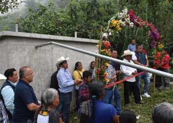 Entrega de ayuda en Huitzilan de Serdán