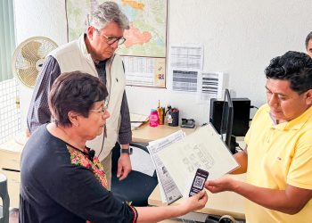 Avanza gobierno estatal en la entrega de códigos QR a transporte público