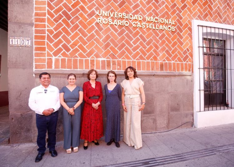Autoridades federales reconocen avance en la Universidad Rosario Castellanos