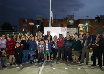 Puebla Brilla ilumina al 100% San Aparicio con led