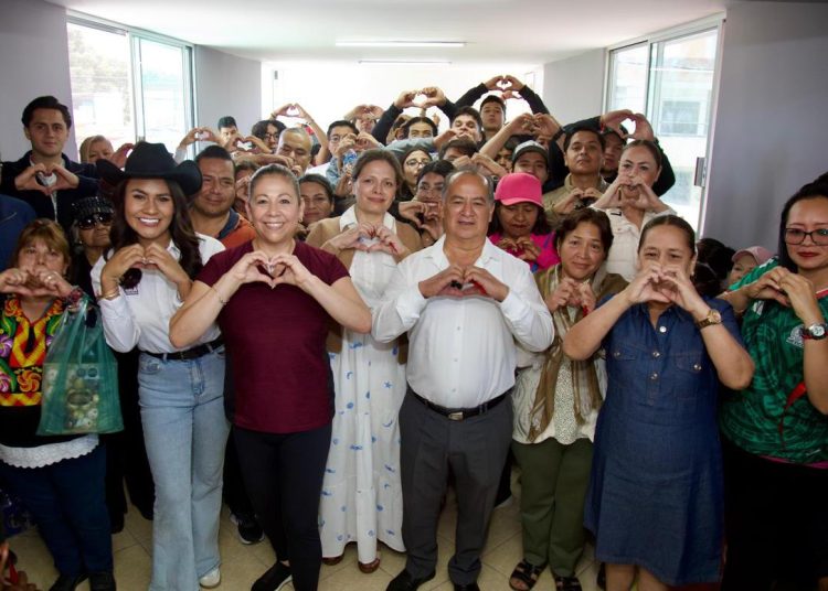 Dignifican mercado El Cuexcomate con Obra Comunitaria