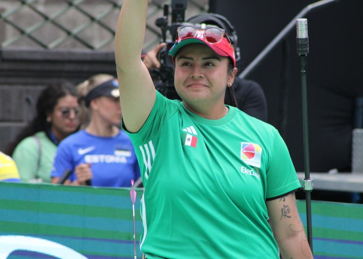 Dafne Quintero termina cuarto en arco compuesto individual