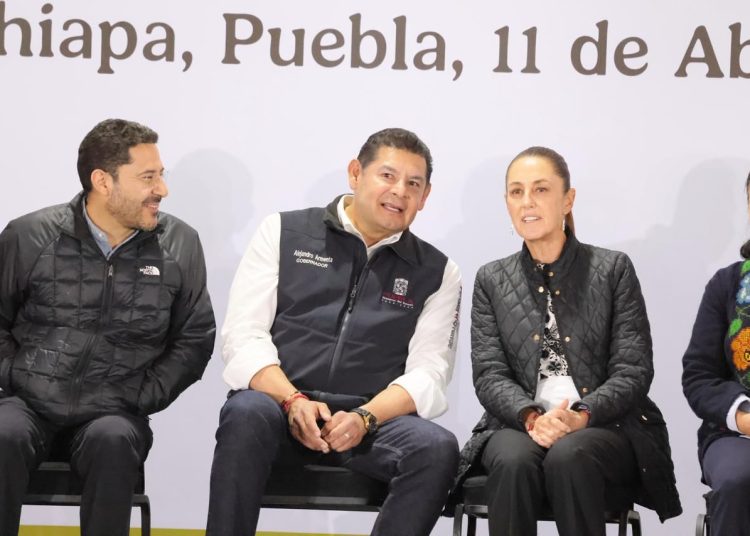Sheinbaum y sus visita número 12 a Puebla