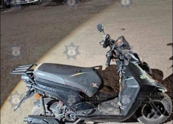 SSCYPC realiza detención y aseguramiento de motocicleta con reporte de robo