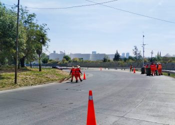 Limpieza municipal llega al Bulevar Municipio Libre
