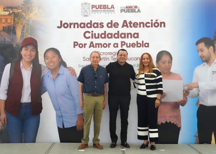 Llegan servicios para mujeres y promoción turística en jornada de atención en Texmelucan