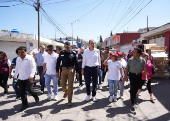 Inaugura Pepe Chedraui rehabilitación de Puente Vehicular en San Pablo Xochimehuacan