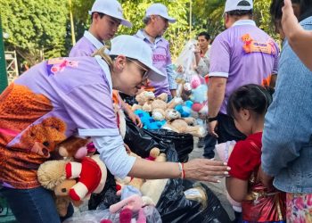 Fundación Justicia para el que menos tiene entregó más de 3 mil peluches a niñas y niños