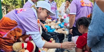 Fundación Justicia para el que menos tiene entregó más de 3 mil peluches a niñas y niños