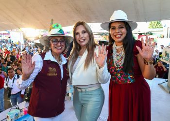 Ceci Arellano y Tonantzin Fernández llevan alegría a miles de niñas y niños con el Festival Tlazopilli