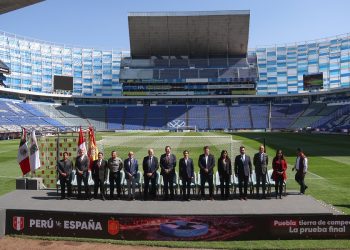 España contra Perú se jugará en Puebla rumbo al Mundial