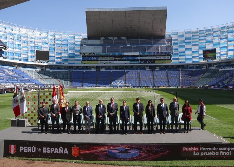 España contra Perú se jugará en Puebla rumbo al Mundial