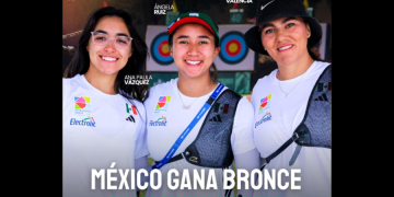 México gana bronce en tiro con arco por equipos