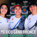 México gana bronce en tiro con arco por equipos