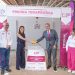 Pepe Chedraui y MariElise Budib colocan primera piedra de piscina terapéutica CMERI