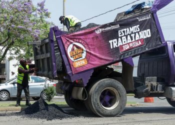 Refuerzan bacheo para mejorar seguridad vial