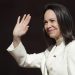 Corina Machado ve urgente transición democrática en Venezuela