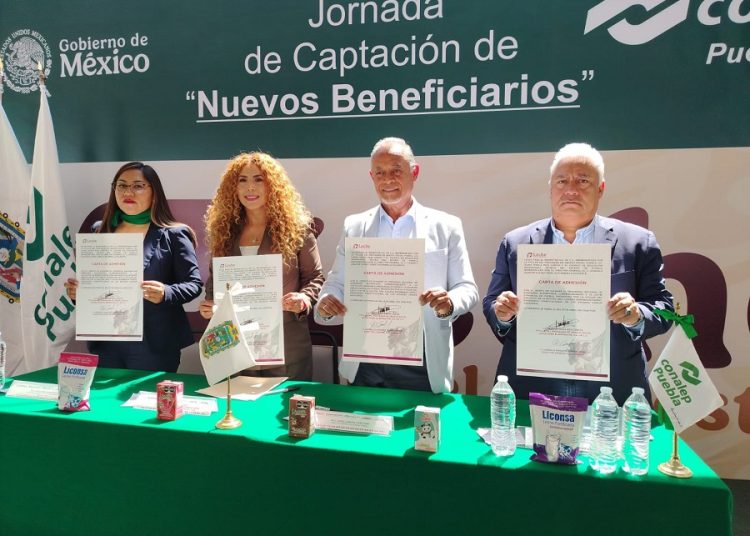Conalep Puebla se suma a Abasto Social de leche