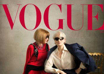 Meryl Streep y Anna Wintour en portada de Vogue