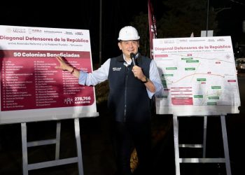 Avanza rehabilitación de Diagonal Defensores