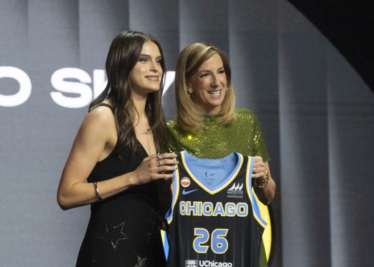 Gabriela Jáquez es elegida en el 5 del draft de la WNBA