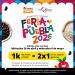 Feria de Puebla lanza 2×1 a cambio de alimentos