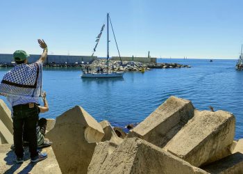 Global Sumud Flotilla zarpa de Barcelona rumbo a Gaza