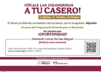 Infonavit abre venta de Vivienda del Bienestar en Puebla