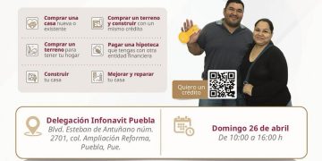 Infonavit realizará Feria de Crédito en Puebla