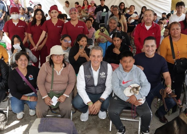 Pepe Chedraui impulsa jornada de bienestar animal en Bosques de Santa Anita