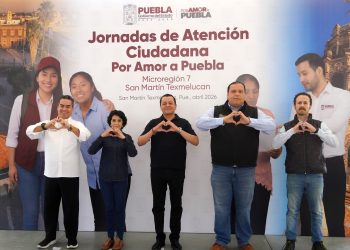Llega a Texmelucan la jornada de atención ciudadana “Por amor a Puebla”