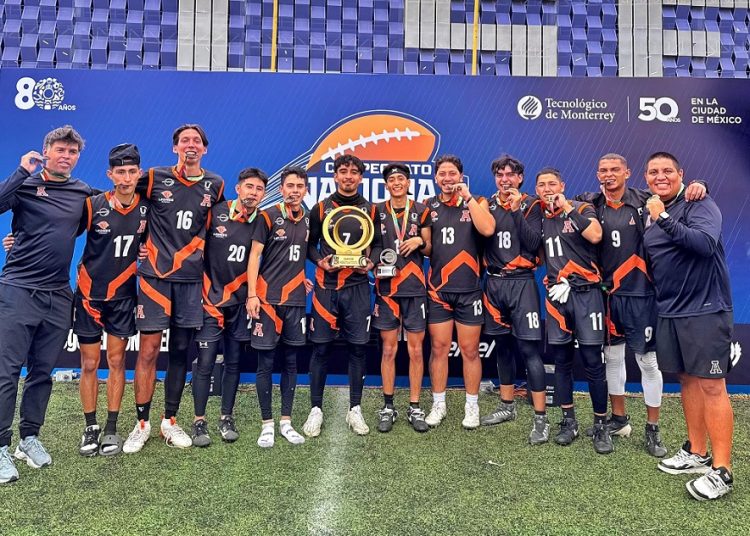 Leones Anáhuac Puebla conquistan el nacional de flag football Conadeip