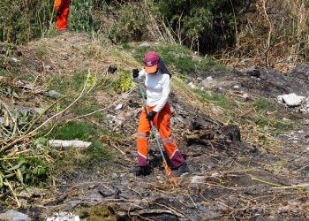 Inician limpieza en barranca Río Zapatero