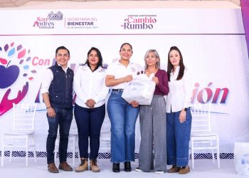 Impulsa Lupita Cuautle el bienestar social con la entrega de apoyos alimentarios