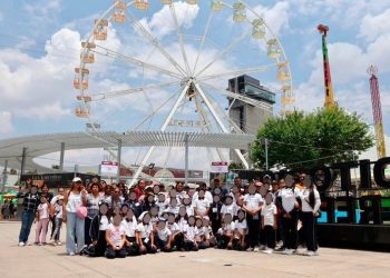 Infancias de municipios disfrutan la Feria de Puebla