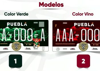 Puebla lanzará 40 mil placas del Mundial 2026