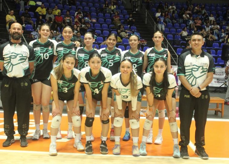 Puebla logra histórico 5º lugar en voleibol femenil en ON2026