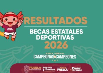 Anuncian becas deportivas 2026 en Puebla