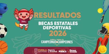 Anuncian becas deportivas 2026 en Puebla