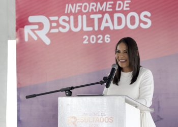 Lupita Cuautle presenta segundo informe trimestral en San Andrés Cholula