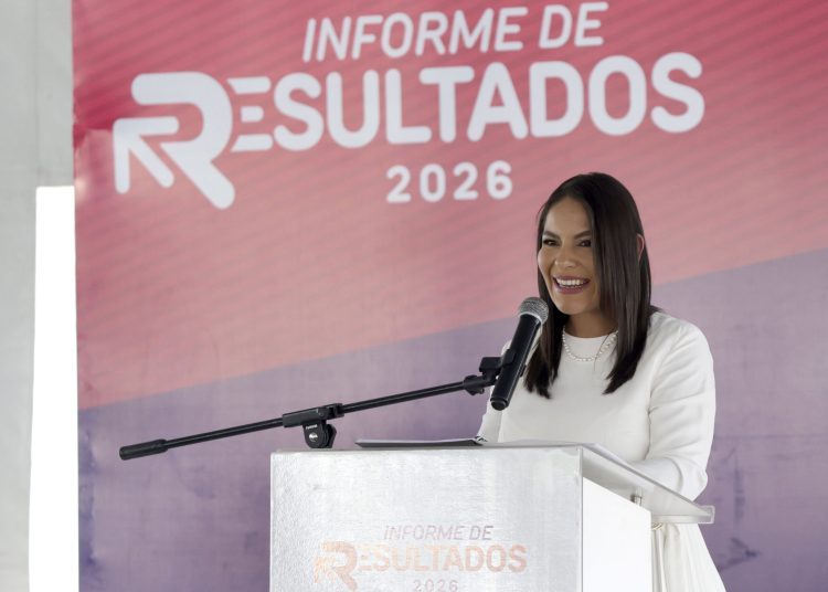 Lupita Cuautle presenta segundo informe trimestral en San Andrés Cholula